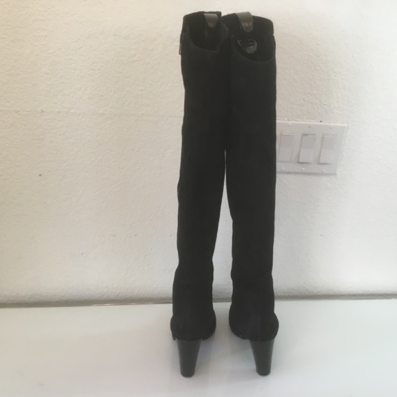 Paola Ferri amadora suede over the knee boots - Picture 8 of 15